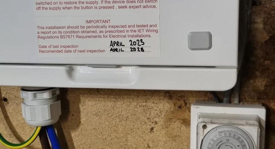 Fusebox upgrade by Glade Energy Services in Buckhurst hill