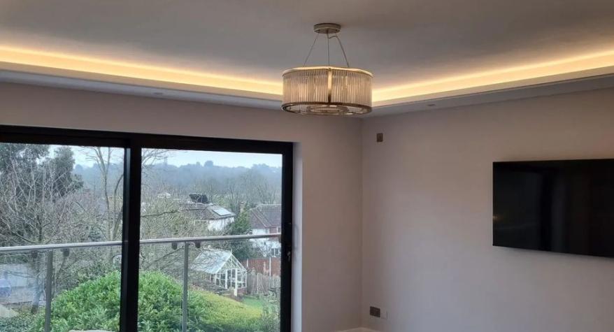 LED Lighting installation in Buckhurst Hill by Glade Energy Services 